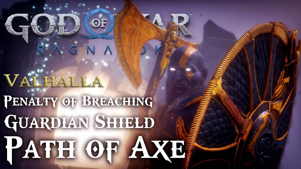 Path of Axe❄️Penalty of Breaching Guardian Shield [God Of War Ragnorak Valhalla Run]