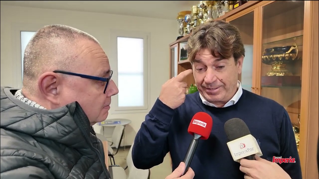 Imperia Calcio, Riolfo: "Ottimista per il derby, ma devo ancora confrontarmi con la squadra"