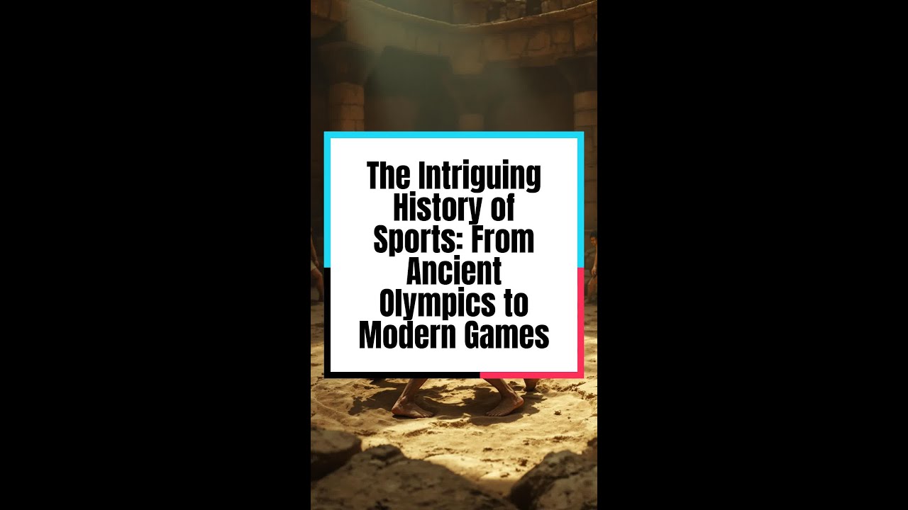 The Intriguing History of Sports: From Ancient Olympics to Modern Games ...