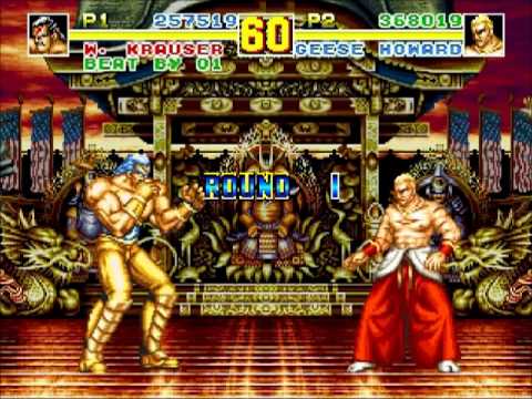 GGPO - Fatal Fury Special - Jin-Owata(JPN) Vs Kou-Mei(JPN)
