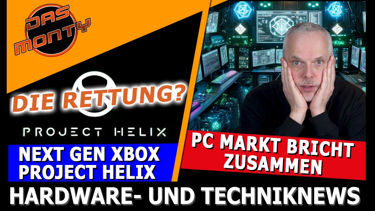 PC-Markt bricht zusammen | Neue Nvidia Grafikkarten | Ist die Xbox  Project Helix die Rettung?