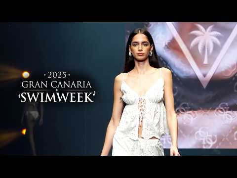 2025 GRAN CANARIA SWIMWEEK 👙 | 4K | #LINGERIE #bikini  #<strong>GUESS</strong>