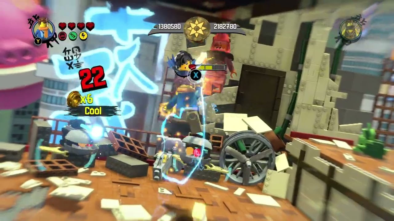 The LEGO Ninjago Movie Videogame Boss General #1 with Jay (High School)