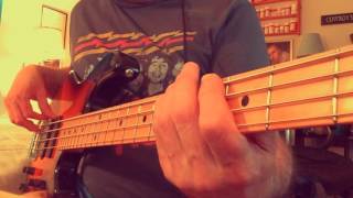 "IF IT MAKES YOU HAPPY" by Sheryl Crow BASS GUITAR COVER Boosted chords