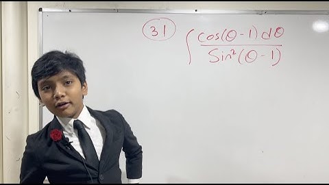 Integral # 31 : Learn Calculus from World