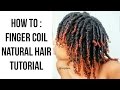 How To : Finger Coil Natural Hair | Natural Hair 2016 | Curlychaotic