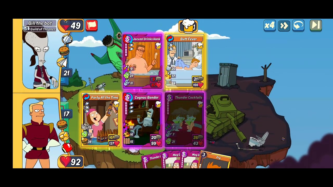 Animation Throwdown Rumble Match #5: BBW vs. GoT  