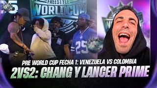 CHANG Y LANCER MODO METEORITO *2VS2: COLOMBIA VS VENEZUELA* #FMSWORLDCUP Fecha 1