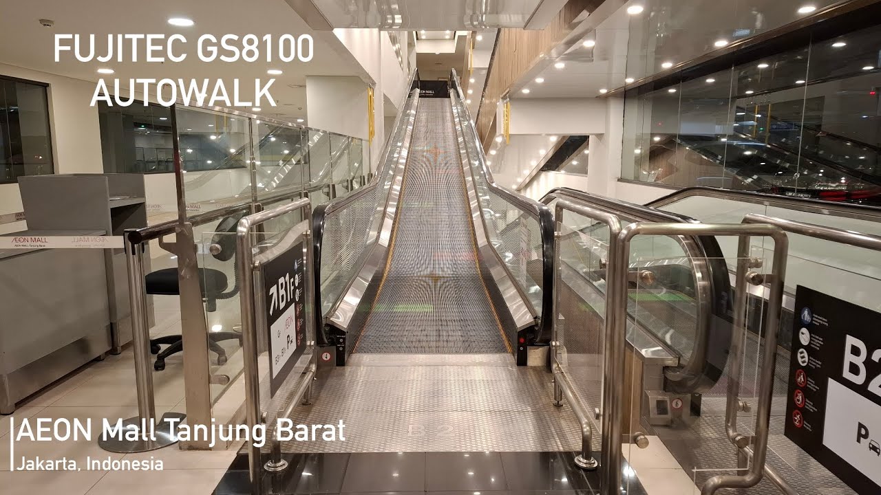 Fujitec GS8100 Autowalk Travelators at AEON Mall Tanjung Barat, Jakarta