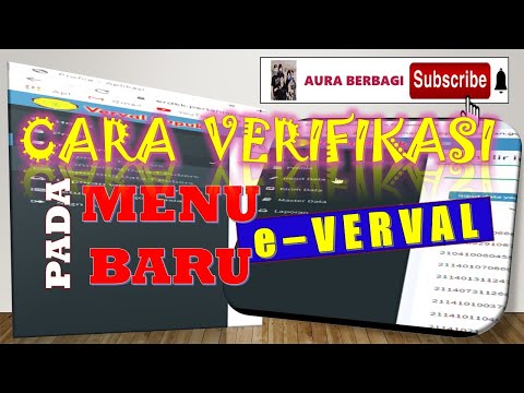 Tampilan Baru e_verval, Begini cara melakukan Verifikasi Penyaluran Pupuk Subsidi.