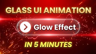 Apple Glass Effect in Alight Motion 🤯 #GlassEffectMake Apple Blur Glass Animation FAST! 🔥#AppleStyle