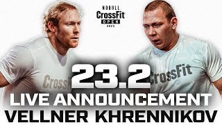 Rough Cut: 23.2 Live Announcement — Vellner vs. Khrennikov