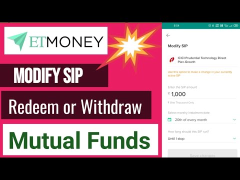 How to Modify SIP Amount in Etmoney App | Add More Amount in SIP ...