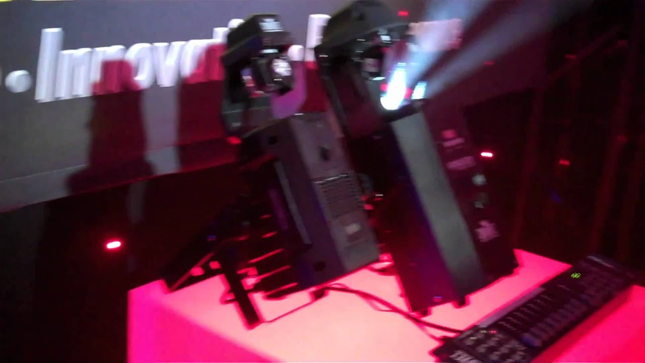 New Chauvet Intimidator Scan LED 200 and 300 At NAMM 2011 - Chauvet Lighting