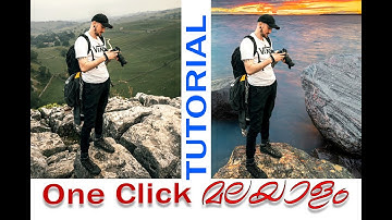 Remove Backgrounds in ONE click (Photoshop CC 2020 Tutorial) MALAYALAM