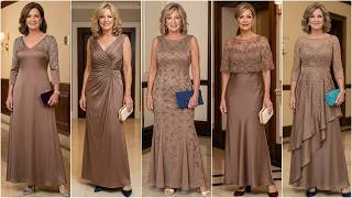 Mocha Silk Mother of the Bride Dresses | Flattering Sophisticated Gowns for Wedding Guests screenshot 4