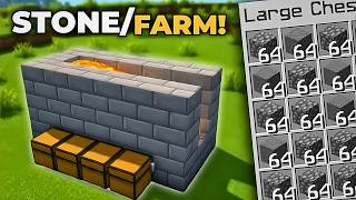 The EASIEST Automatic Cobblestone😱/Stone Generator in Minecraft 1.21 (Tutorial)