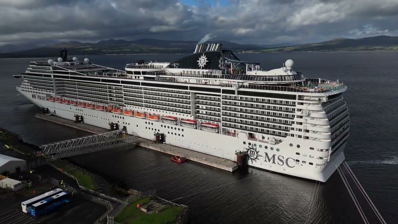 MSC Preziosa by Drone