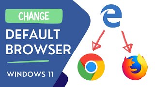 Windows 11 - Change Default Browser to Chrome Firefox or Any Browser | Microsoft made it difficult