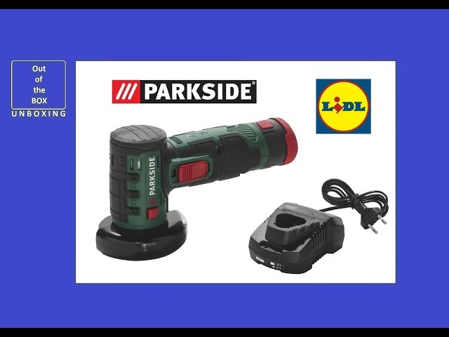 Parkside Lidl 12V angle grinder. 2 Ah VS 4 Ah battery. pwsa 