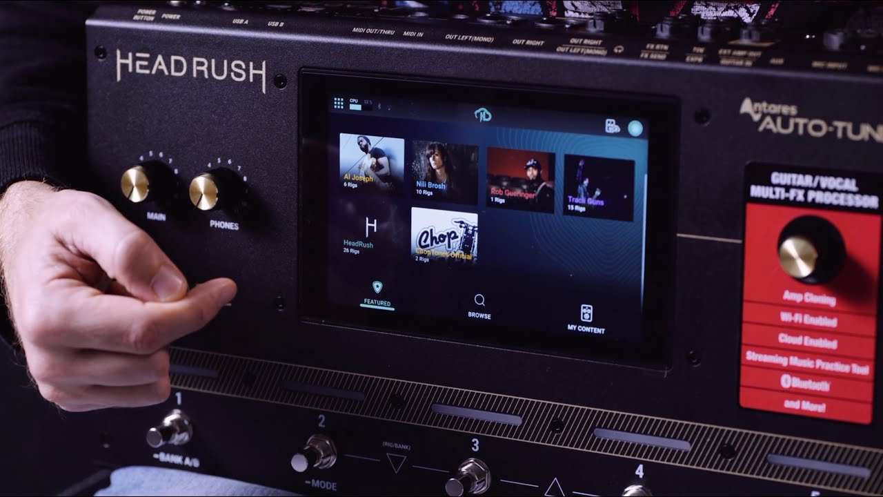HEADRUSH Core: nuova modeler/multifx compatta!