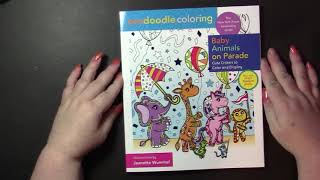 Flip & Review Baby Animals on Parade by Jeanette Wummel (Adult Coloring)