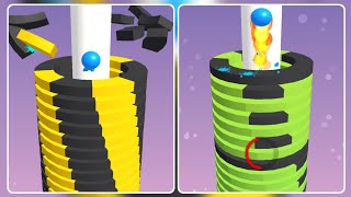 Stack Balls : 😍❤️ Most Satisfying level 114 screenshot 1