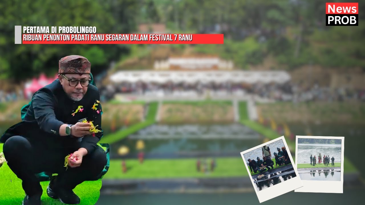 Pertama di Probolinggo, Ribuan Penonton Padati Ranu Segaran Dalam Festival 7 Ranu
