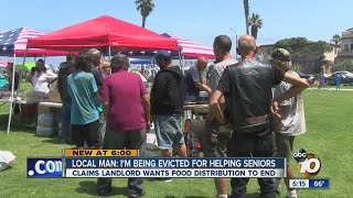 Local man: I'm being evicted for helping seniors