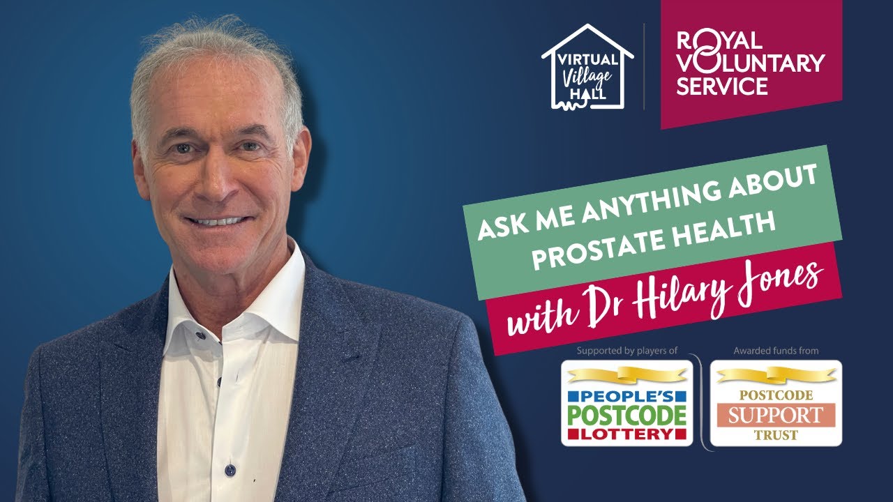 Ask me anything about prostate health with Dr Hilary Jones MBE 🩺 - YouTube