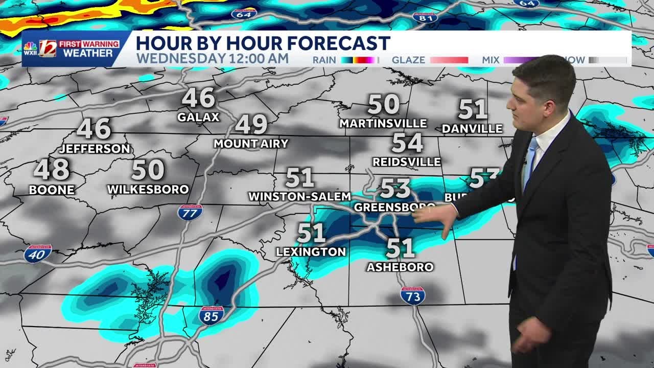 Cooler and breezy Monday, warmer weather returns by midweek in North ...