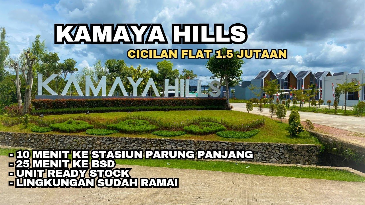 EMANG ADA RUMAH KOMERSIL CICILAN FLAT 1.5 JUTAAN ⁉️ SIMAK SAMPE ABIS ‼️ |  KAMAYA HILLS