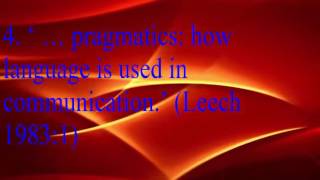 The differences between Pragmatic and Semantic