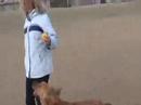 DOG TRAINING: Funny live conversation in dog park