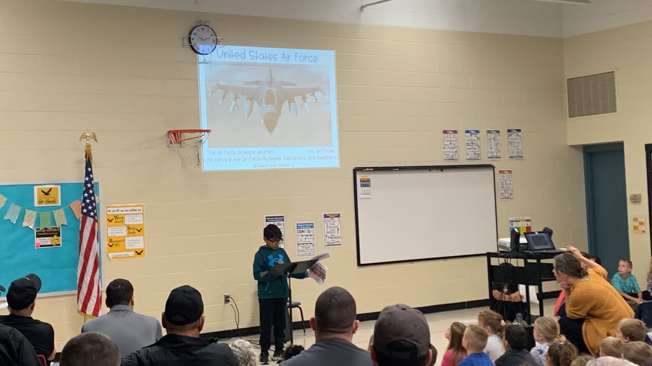 Veteran's Day assembly at Southeast Elementary School YouTube