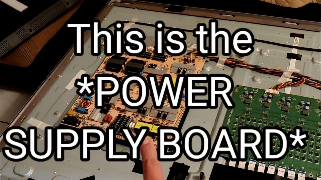 System Board Failure Vizio P65E1 Short YouTube