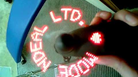 Programmable LED Message Fan.mp4