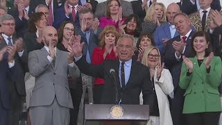 Robert F. Kennedy Jr. rally in Harrisburg draws supporters, protesters