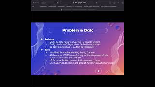 ML4FG Final Report Video - Ensemble Prediction of Autism