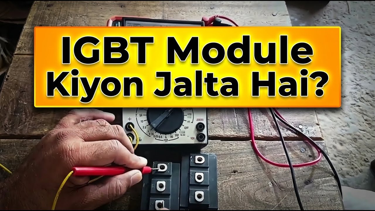 Igbt Module Testing Proper IGBT Module Testing Before Using Them In Inverters - YouTube