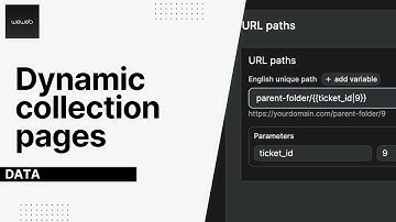 Dynamic collection pages