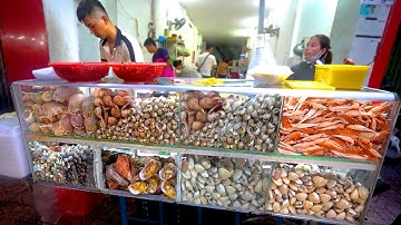 Độc đáo xe ốc len xào dừa béo ngậy nấu từng chảo lộ thiên, chủ nhảy qua nhảy lại khách tới tấp mua