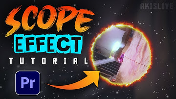 How To Make Fire Scope Effect in Premiere Pro [Hindi] | Saber Scope Effect Tutorial | EP-3 AkisLive