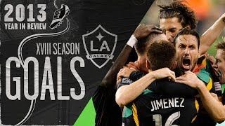 WATCH: Every LA Galaxy goal in 2013