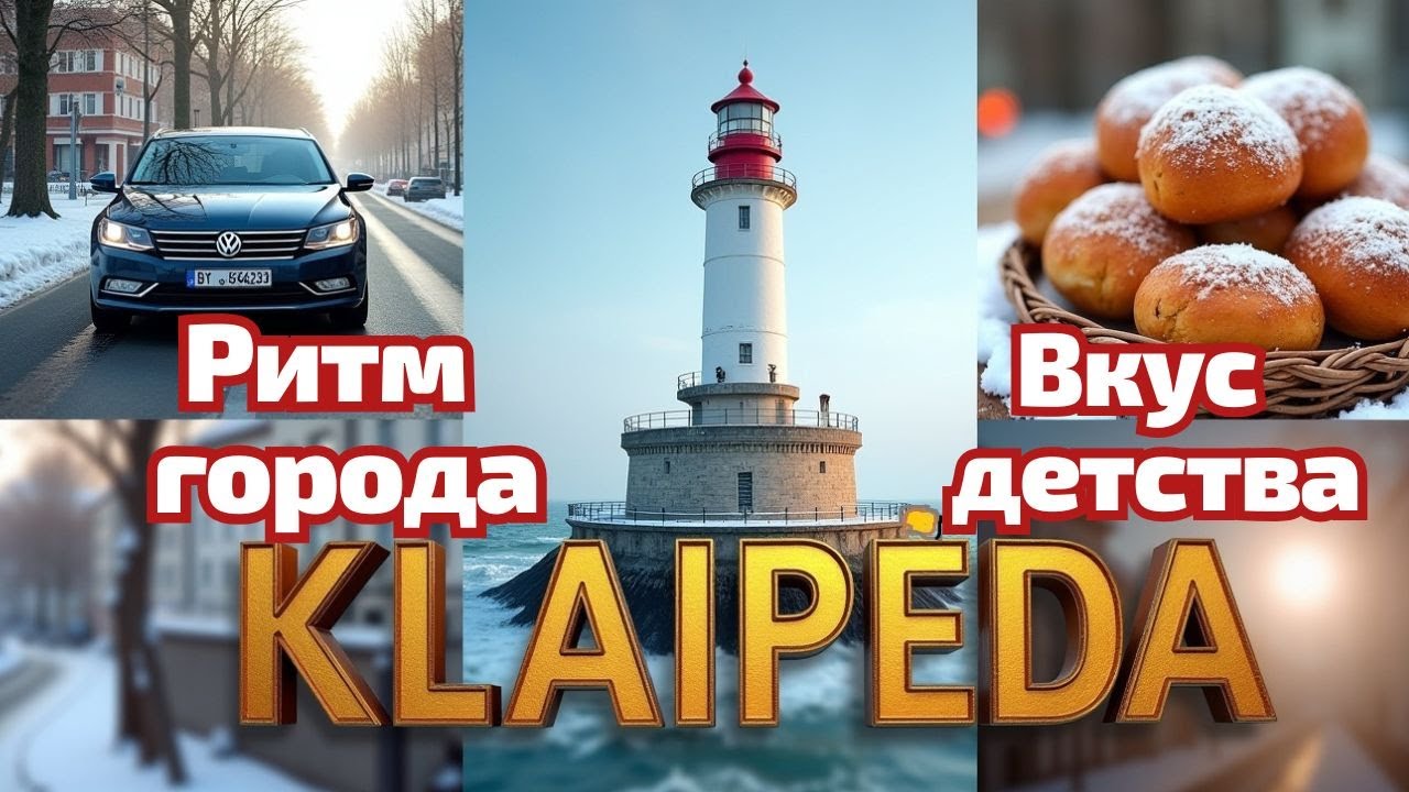 Klaipėda: Булочки из детства и новый ритм города. Литва 