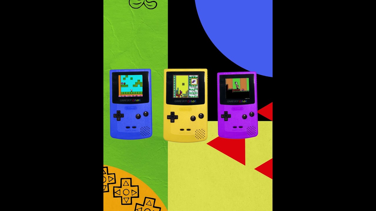 Mock Up Ad for Gameboy Color
