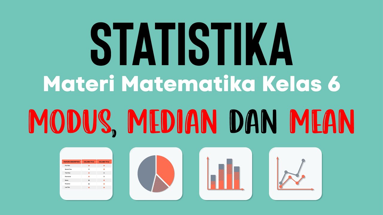 Menentukan Modus Median Mean Data Tunggal STATISTIKA MATEMATIKA Menentukan Modus Median Mean Data Tunggal STATISTIKA MATEMATIKA