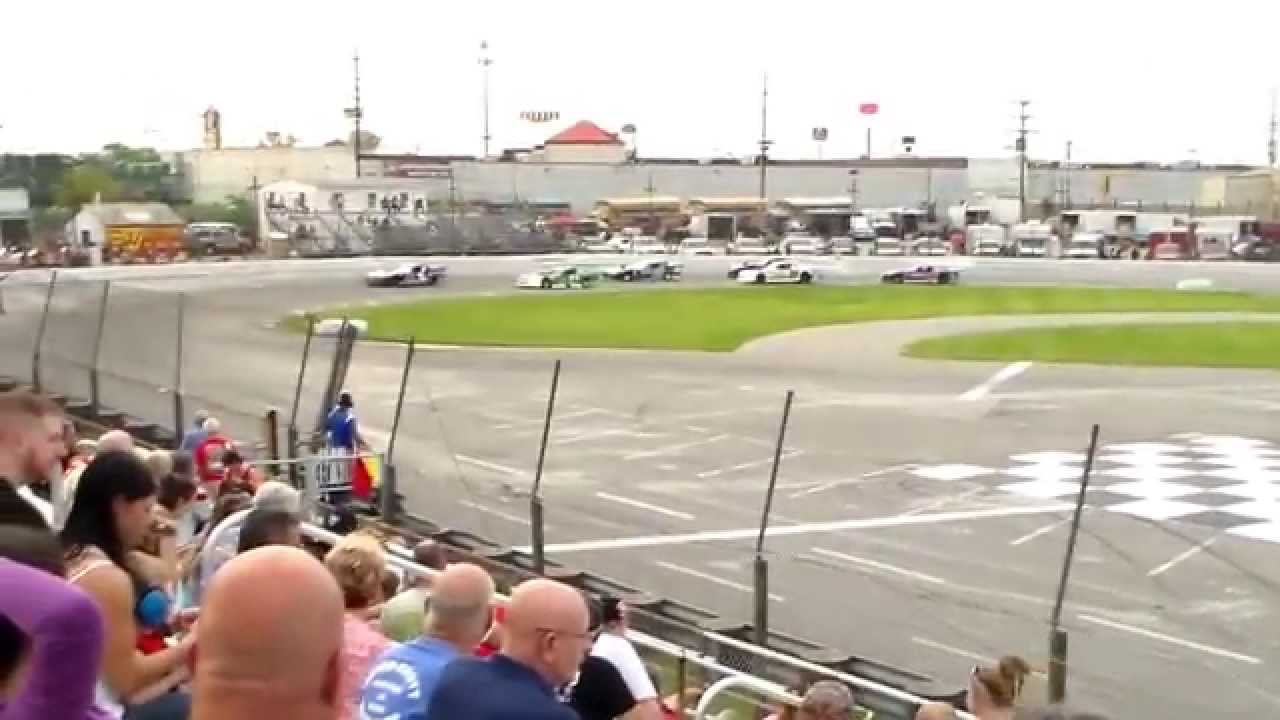 sportsdrome speedway oval extreme heat race 5 9 15 YouTube