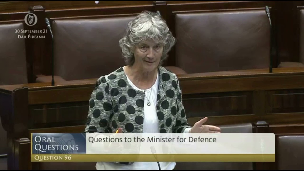 Catherine Connolly TD: Questions to the Minister for Defence - Jadotville