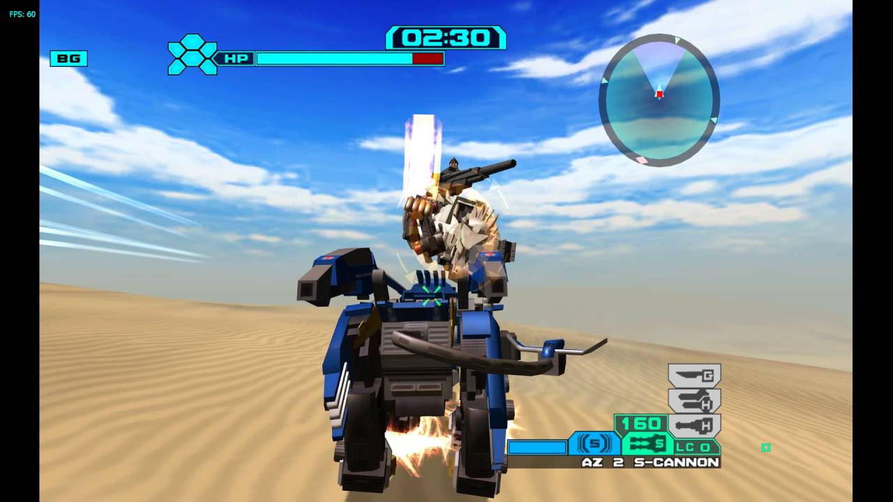 Zoids VS. III (Dolphin/Gamecube) - Gameplay